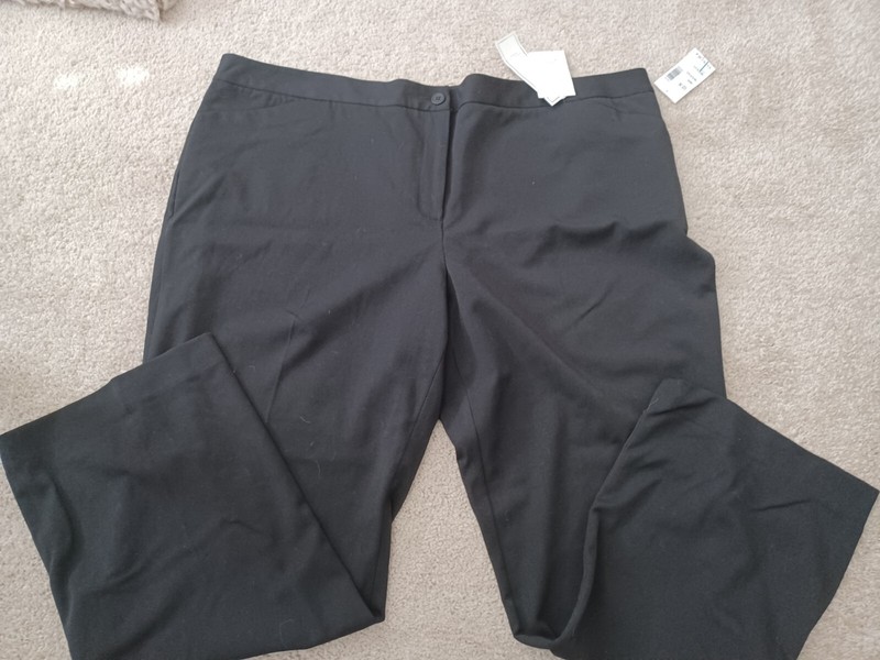 Charter Club Women's Tummy Slimming Straight Leg Pants SIZE 24W NWT