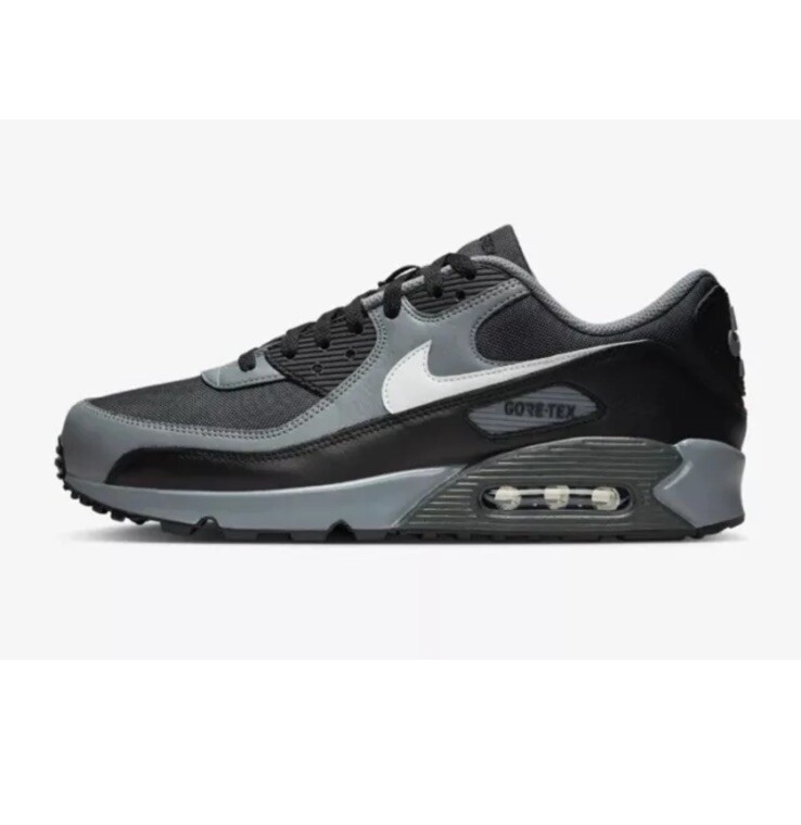 Nike Air Max 90 Gore-Tex Dark Smoke Grey Black Summit White