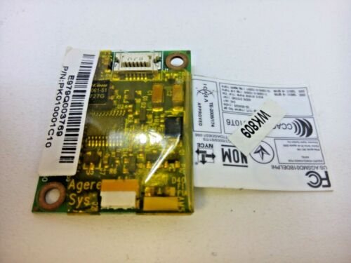 Toshiba Satellite P205D P200 P200D Genuine Modem Card - PK010001C10 / WK809 -117 - Afbeelding 1 van 2