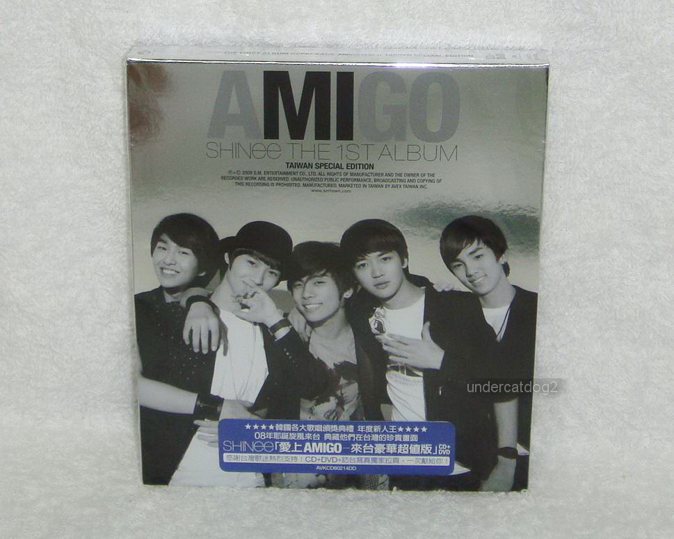遊助/Music Video Collection～2009-2012～ SHINee 1st Album Amigo Taiwan CD DVD Bonus 3 Track Video