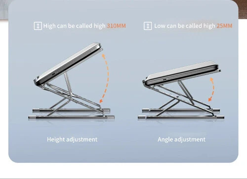Laptop Stand Folding Aluminum Computer Pc Tablet Stand Tablelaptop Holder