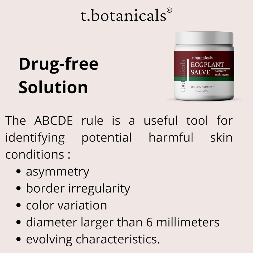 Eggplant Salve, Herbal Salve with Eggplant Extract, Skin Ointment