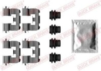 Original Quick Brake ZubehöRsatz Scheibenbremsbelag 109-0039 FüR Alfa Romeo