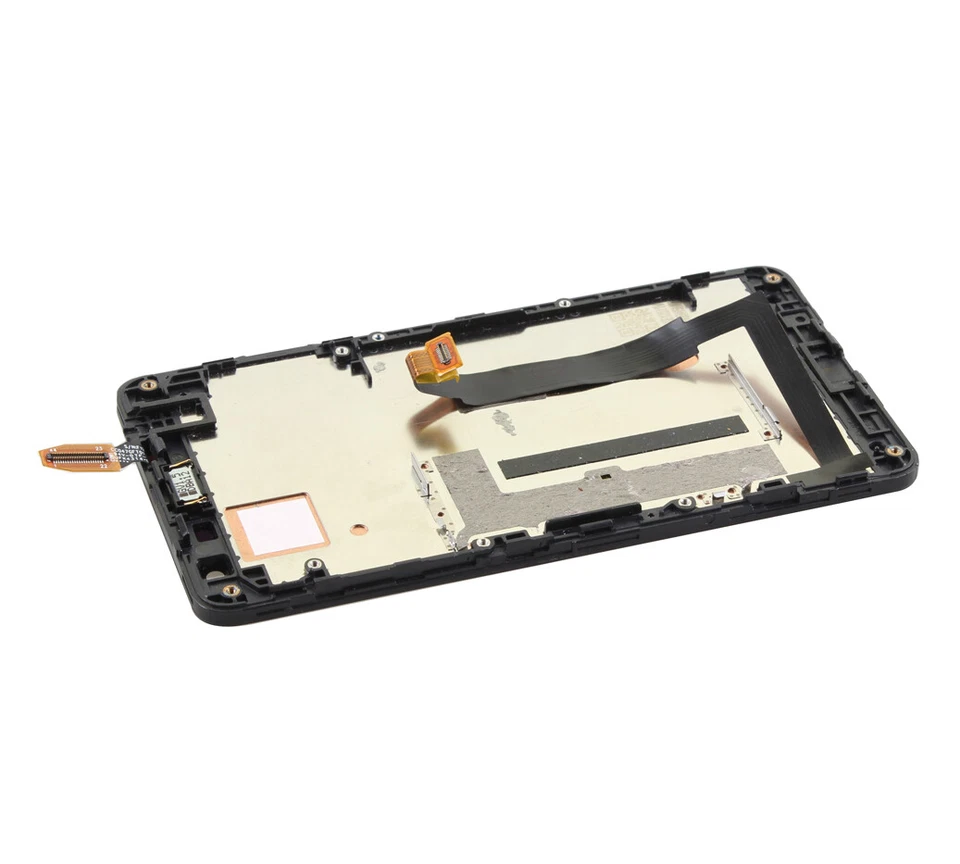 Para Nokia Lumia 625 tela LCD preta digitalizador tela sensível ao toque moldura de vidro completa ## - Imagem 2 de 4