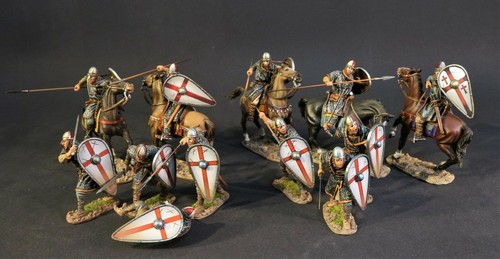 JOHN JENKINS THE CRUSADES CID-22 2 SPANISH SPEARMEN - Picture 5 of 10