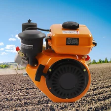 Diesel Engine Hand Recoil Single Cylinder For Small Agricultural Machinery 196CC