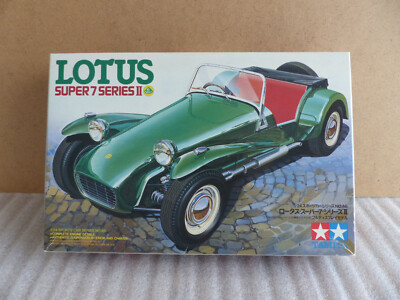 LOTUS SUPER 7 SERIES II - TAMIYA BAUSATZ Maßstab 1:24 - NEU, OVP und selten
