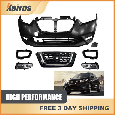 For 2017-2020 Nissan Rogue Grille Front Bumper Upper Grille Chrome W