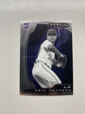 Reid Detmers 2022 Panini Chronicles Titan Baseball 5 Rookie Card RC Los Angeles