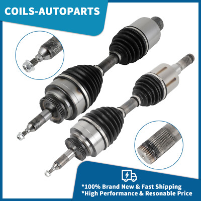 Pair Front Left & Right CV Axle Assembly for Ford F-150 2009-2012 2013 2014 4WD