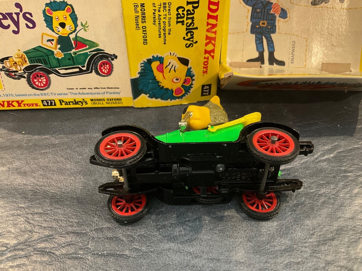 Dinky toys #477 Parsley's car Morris Oxford mint car minor
