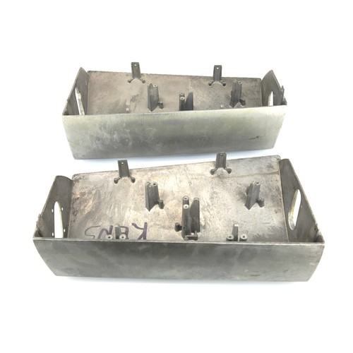 1963-1967 Corvette Headlight Headlamp Housing Set LH 3845787 RH 3845788 Original - Picture 6 of 10