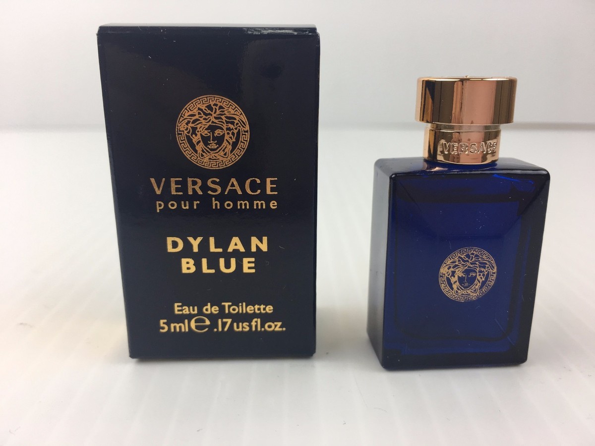Versace Dylan Blue Men Cologne Mini Splash 5 ml New In Box | eBay
