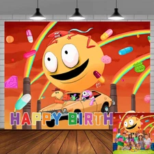 Smiling Friends Party Decor Party Supplies Backdrop Banner Background 7x5ft