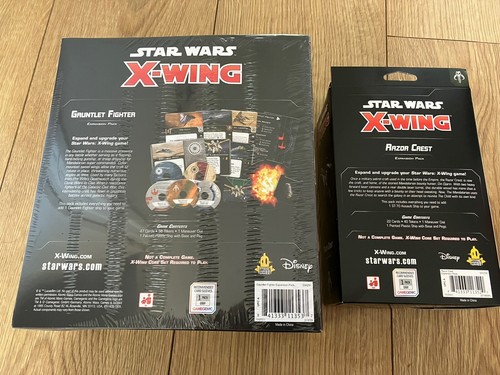 Star Wars X-Wing Gauntlet Fighter + Razor Crest Expansion Packs Brand New Sealed - Photo 2/2