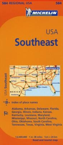 Michelin USA: Southeast (Michelin Maps) by Michelin Travel & Lifestyle