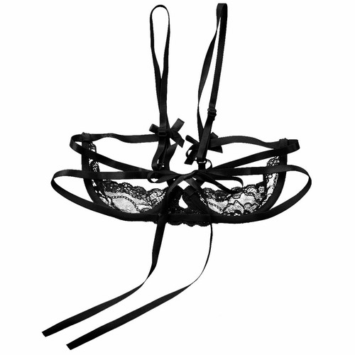 Sexy Mujeres Sujetador Push Up Sexy Lencería Con Alambre Bralette Prendas para el torso Taza Abierta Sujetador para el torso - Imagen 45 de 53