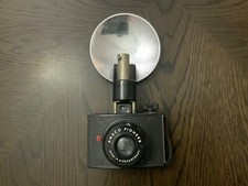 Vintage 1947 Ansco Pioneer Film Camera with flash; Binghamton, NY