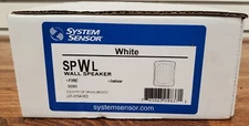 System Sensor SPWL High Fidelity Speaker, Wall Mount, White Fire Indoor - New