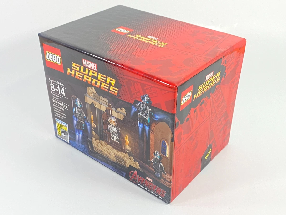 LEGO Marvel Super Heroes SDCC Exclusive Throne of Ultron 203 PCS Set NRFB -  We-R-Toys