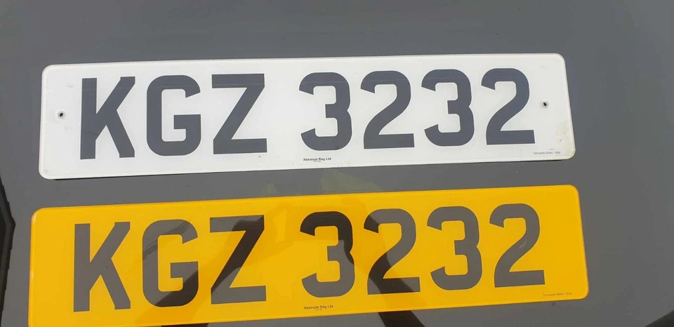 KG Z32 32 Personalised Numberplate, Nissan 300ZX Z32 - Image 2 of 2