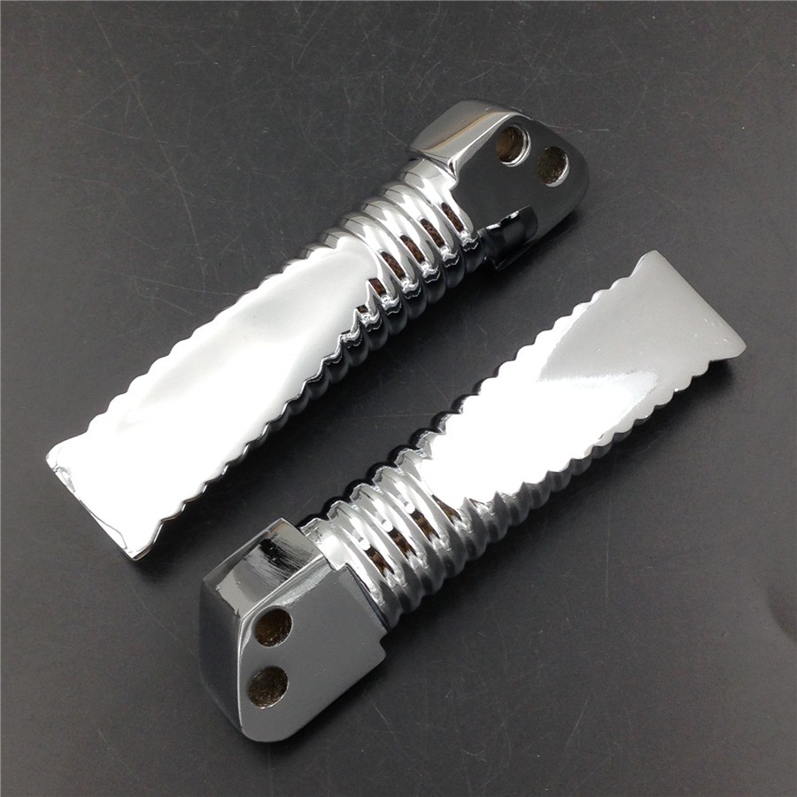 Rear Chrome Foot Pegs for Suzuki GSXR 600 750 1000 GSX1300R Hayabusa