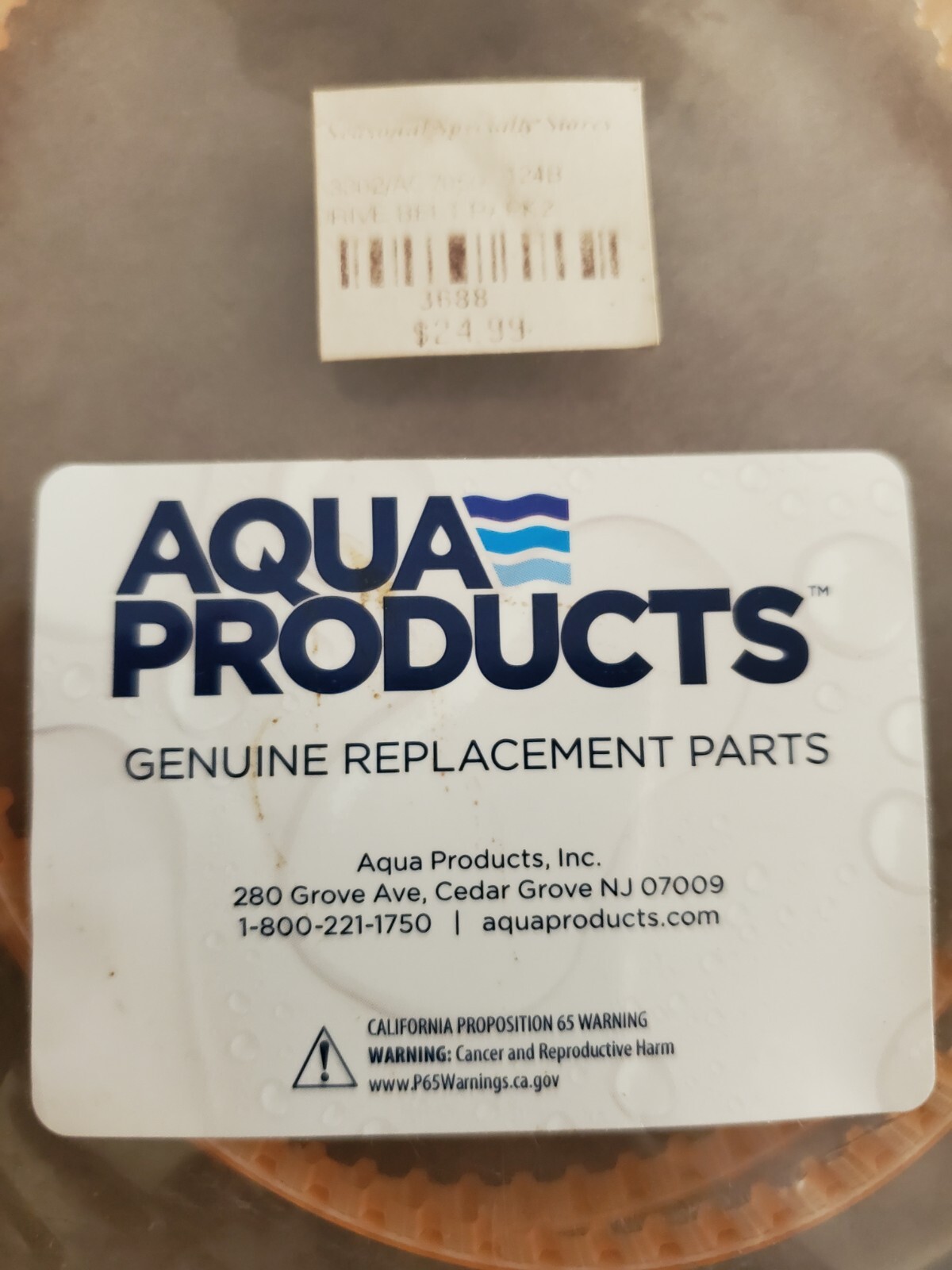 Aqua Products A3302PK Pool Cleaner Drive Belt , 2Pack Genuine Replacement Parts eBay
