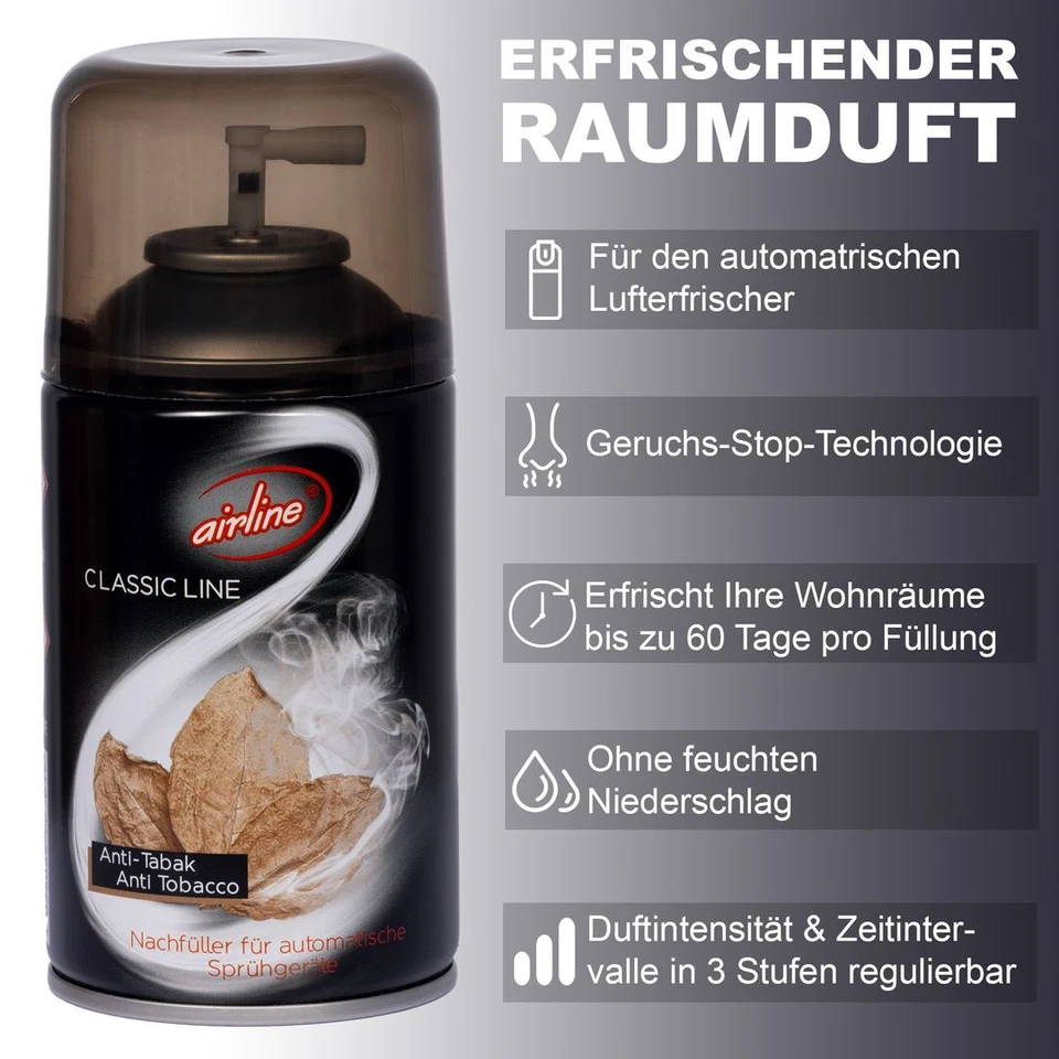 Laro Anti Tabak Raumduftspray Nachfüller für automatische Duftspender 250ml - Bild 3 von 4
