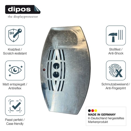 2x Protector de Pantalla para DeLonghi perfecta esam 5500 Vidrio Flexible Mate - Imagen 7 de 7