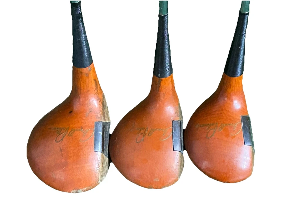 Arnold Palmer Precision Balanced 8-8129 Persimmon Wood Set Driver,3w,4w RH Steel - Image 3 of 4