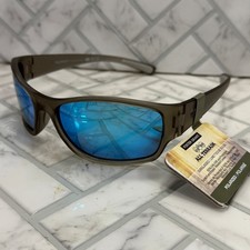 NWT Foster Grant All Terrain Sunglasses AT 2102 Gray Wrap Frames Mirrored Lens