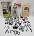 Vintage 1968 Marx 5364  Sir Stuart SILVER KNIGHT Complete in Box w/ Instructions