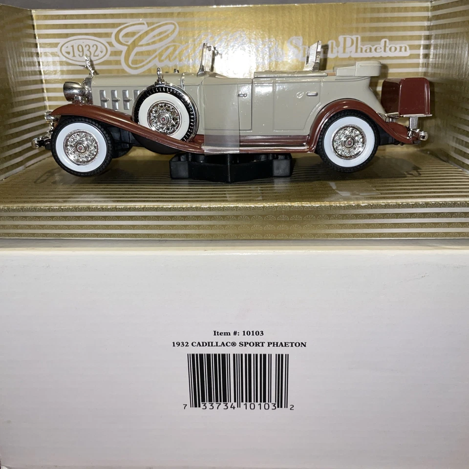 Cadillac Sport Phaeton 1932 - Modelo fundido a presión escala 1/27 nuevo, sin usar. Foto 2 de 4