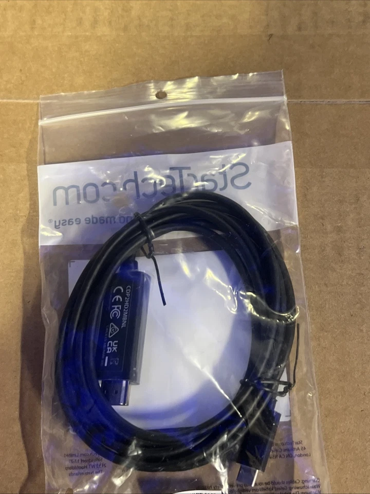 New OEM Startech 6ft  USB C to HDMI Cable 4K 60Hz USB Type C DP - Image 2 of 2