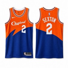 2018 NBA CLEVELAND CAVALIERS #2 SEXTON BASKETBALL JERSEY NIKE SIZE S/40 MENS