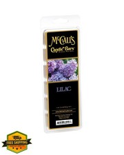 McCall's Lilac Wax Melt, Scented Lavender Bouquet, 6-Piece Break-Apart Bar