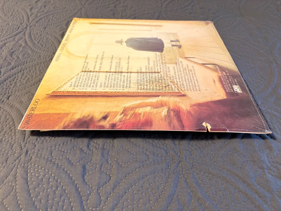 ABBA  WATERLOO   ORIGINAL  SEALED "NEVER PLAYED"  "VINTAGE VINYL RECORD ALBUM Foto 4 de 4
