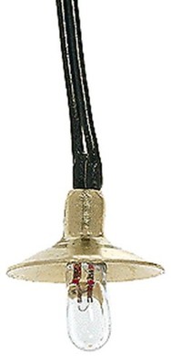 Miniatronics HO Lamppost Accessory Parts Lamp Shade w/Bulb 1.5V 40mA 5 72-115-05