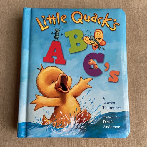 Little Quack's ABC's & Opposites Lot (x2 Picture Board Book Set) Pre-K Toddler + - Picture 8 of 12