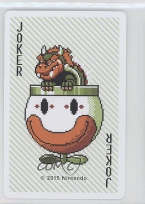 2015 Nintendo Super Mario Bros Playing Cards Bowser #JO 2rz