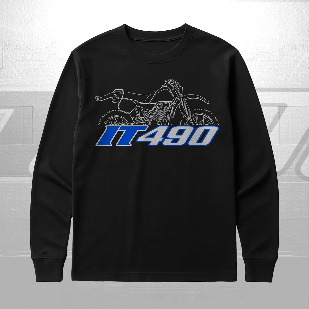 YAMAHA Dirt Bike 長袖Tシャツ Yamaha YAMAHA Dirt Bike 長袖Tシャツ Long Sleeve T-Shirts for Men