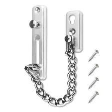 Anti-Theft Lock Security Chain Door Guard Reinforced Solid Latch Guard Clasp ...