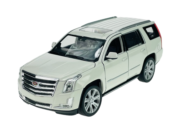 Welly 2017 Cadillac Escalade Weiss 1:27 Die Cast Metal Model Neu Kasten 24084-image