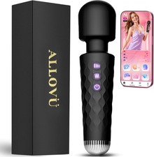 Mini Massager,Small Cordless Handheld Massager with 8 Quiet Vibration Modes