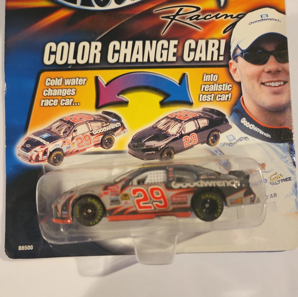 1/64 Nascar Diecast, Kevin Harvick #29, Goodwrench, Color Change Car, Hot Wheels - Image 2 of 3