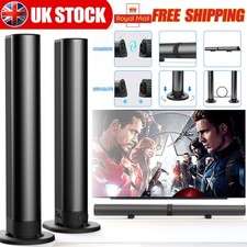 Surround Sound Bar 4 Speaker System Wireless BT 5.3 Subwoofer TV Home Theater
