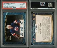 BILLY SMITH 1997 SPA MARK OF A LEGEND ON-CARD AUTO 001/560 PSA 6 AUTO 10 POP 1