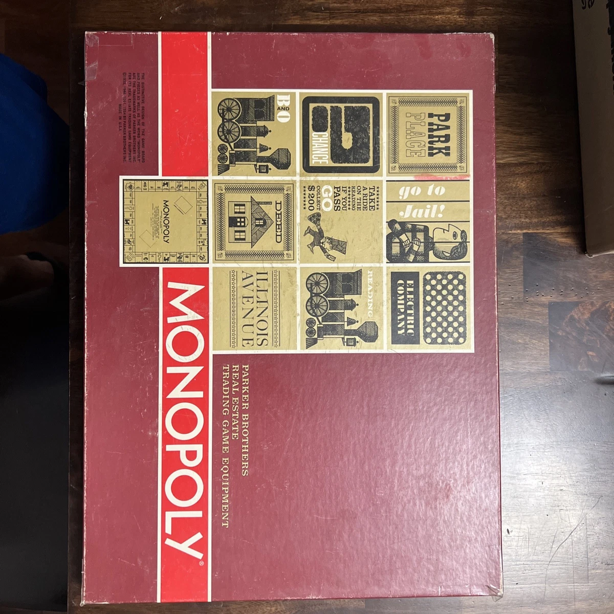 Monopoly Board 1964 Vintage Manufacture Board & Traditional Games