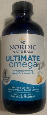 Nordic Naturals Ultimate Omega XTRA 3445 mg   8 FL OZ (237 mL)   Expires 03/2029