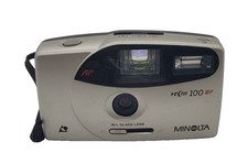 Minolta Vectis 100BF 35mm Film Point and Shoot Camera Vintage